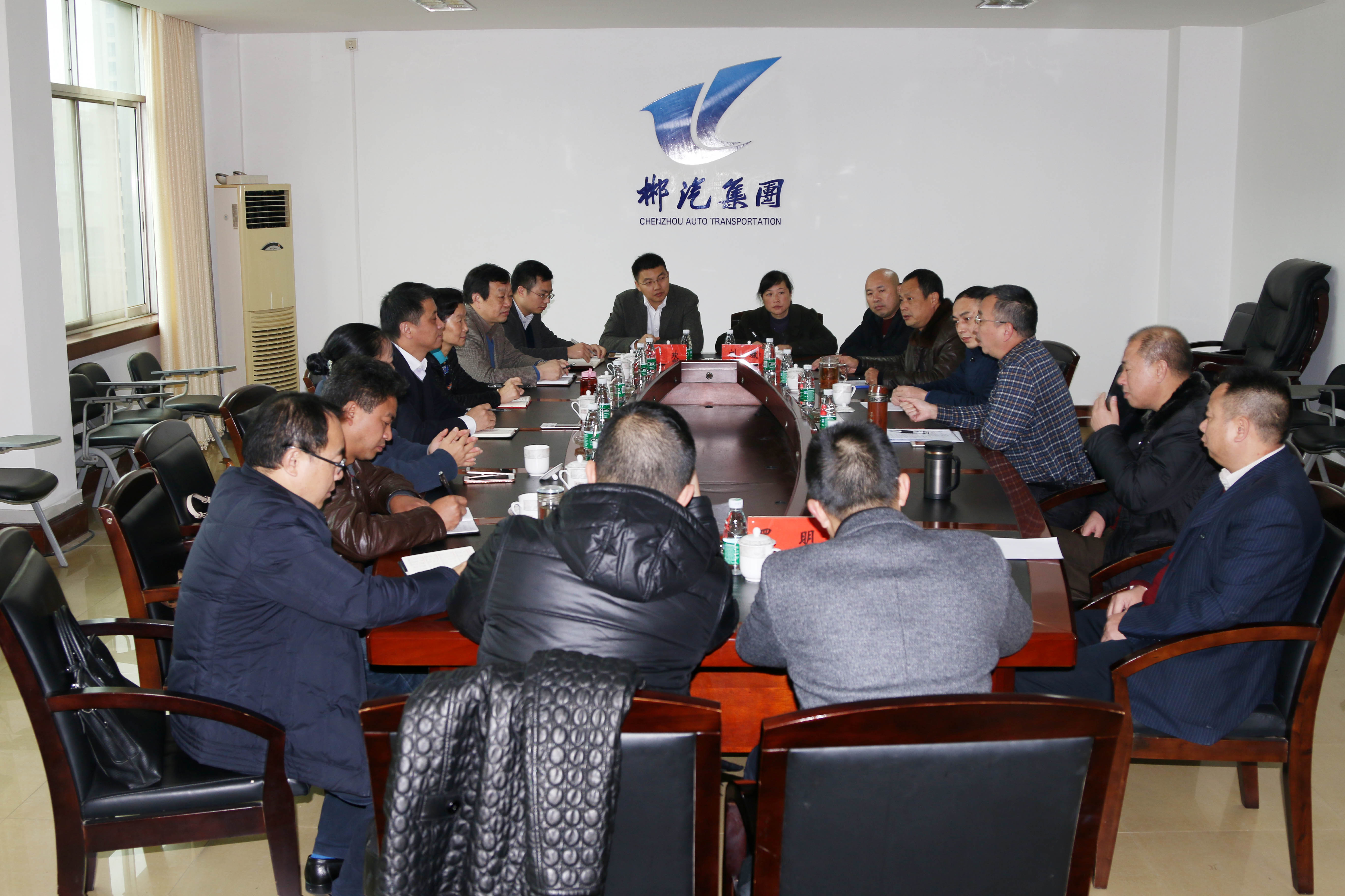 單建華、馬鳳萍一行來我司考察交流1