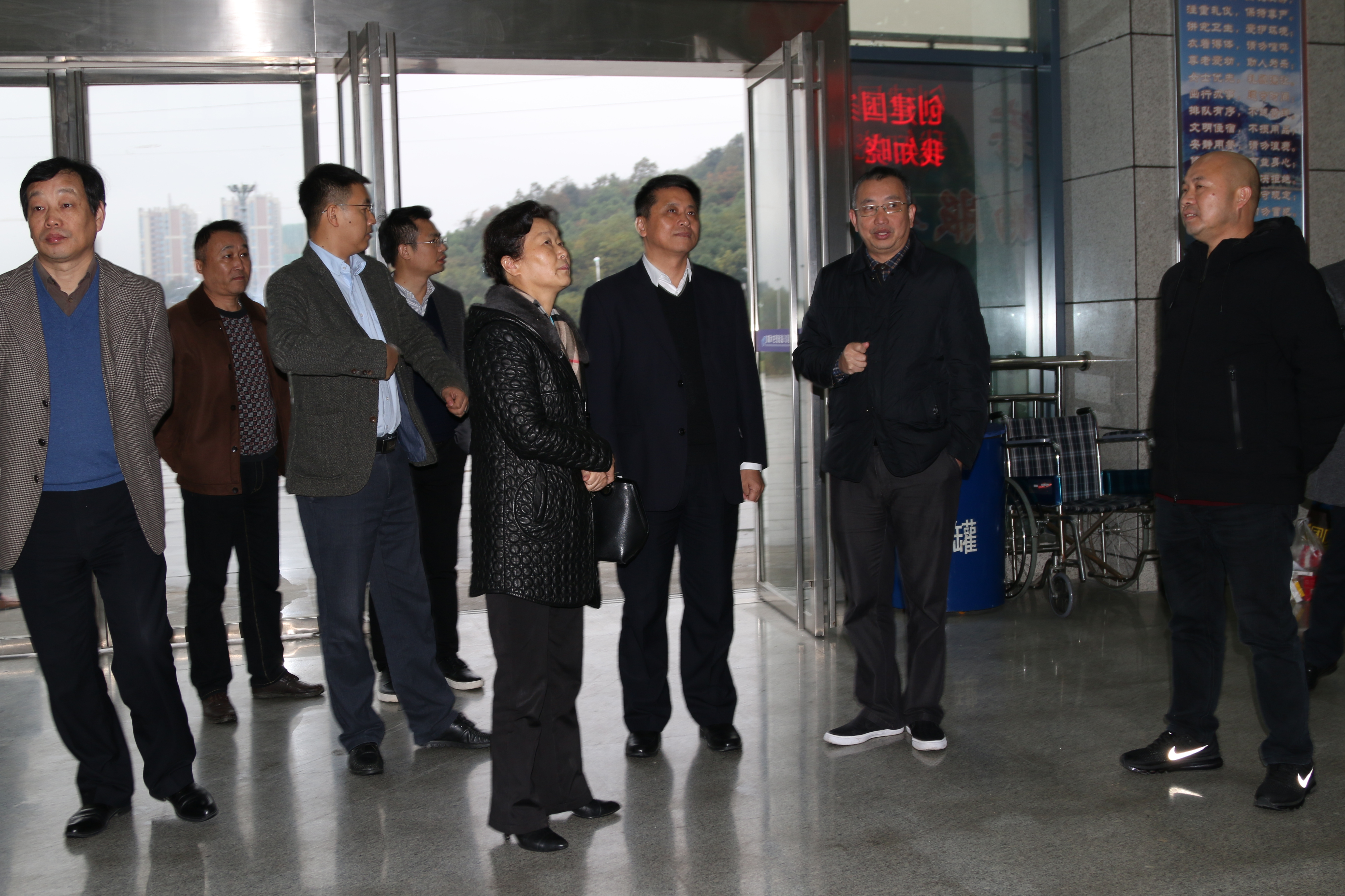 單建華、馬鳳萍一行來我司考察交流2